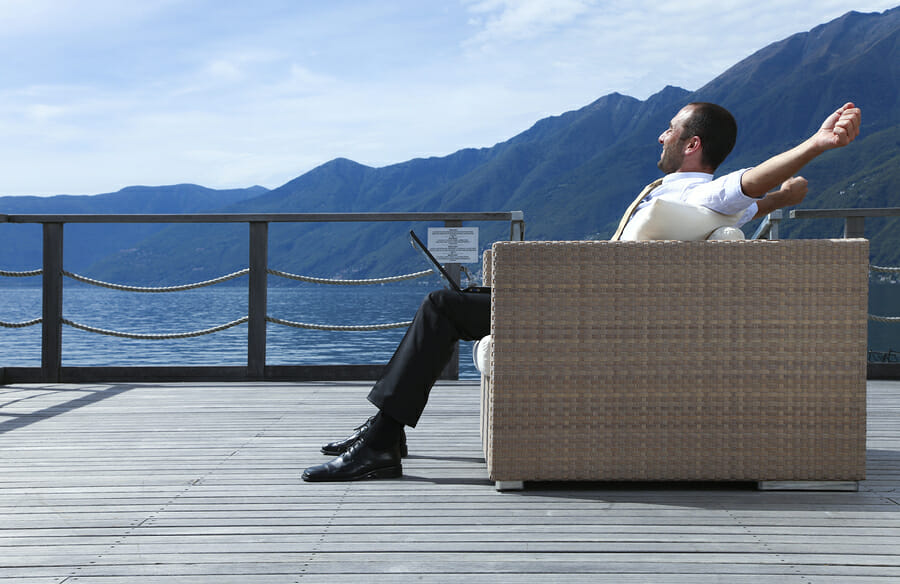 BusinessManRelaxing