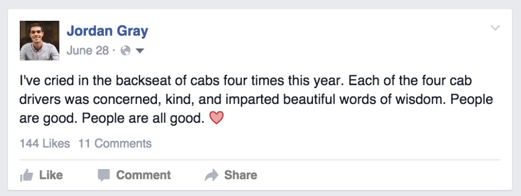 over-sharing on social media