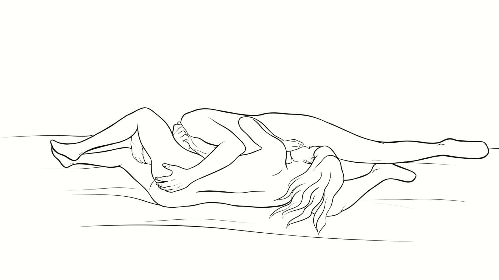 69 on your side, side 69, blowjob on your side